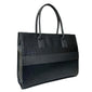 Eve Black Croco Big Bag | Dewdropph